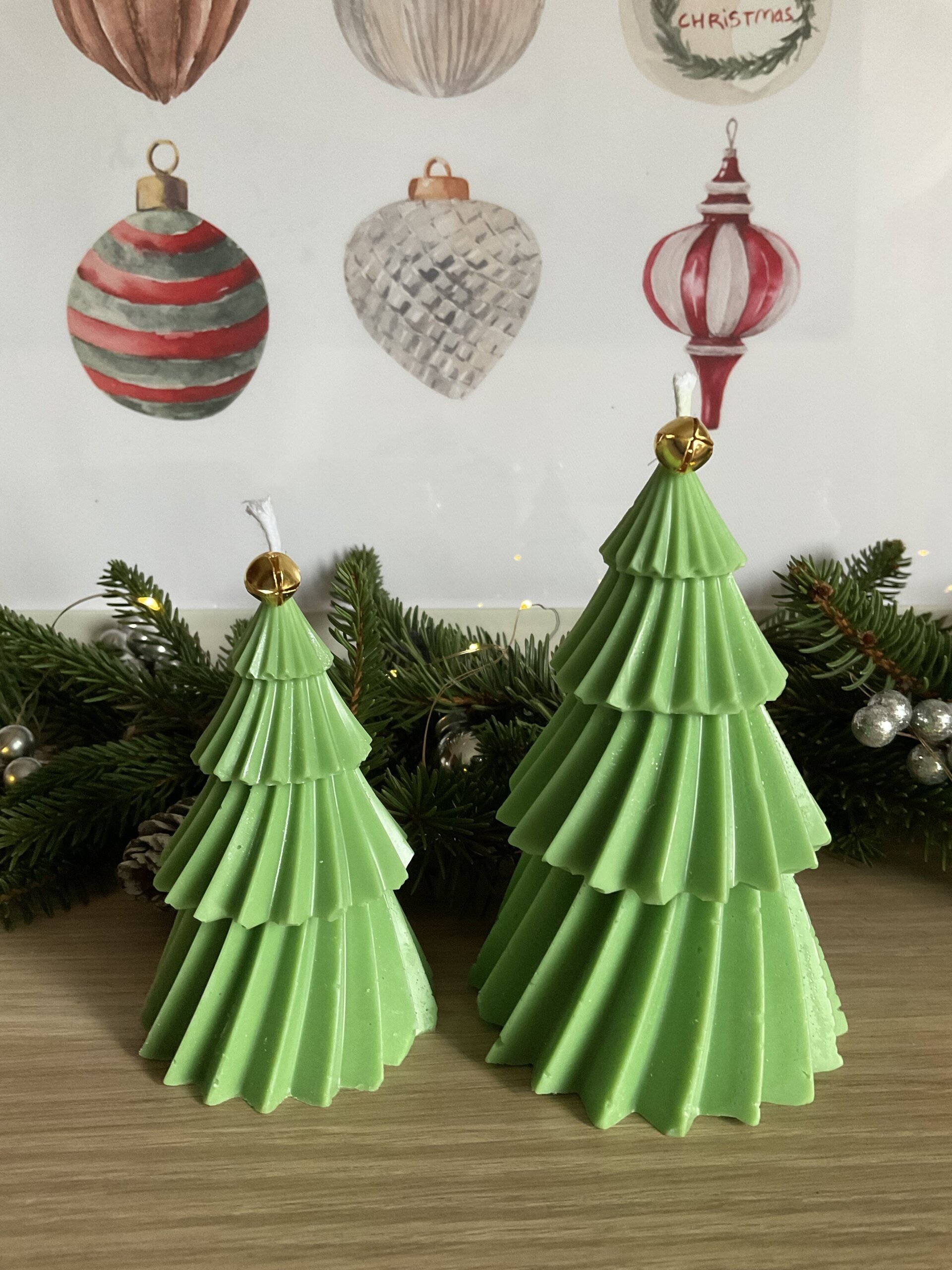 Vela de ÁRBOL DE NAVIDAD - 2