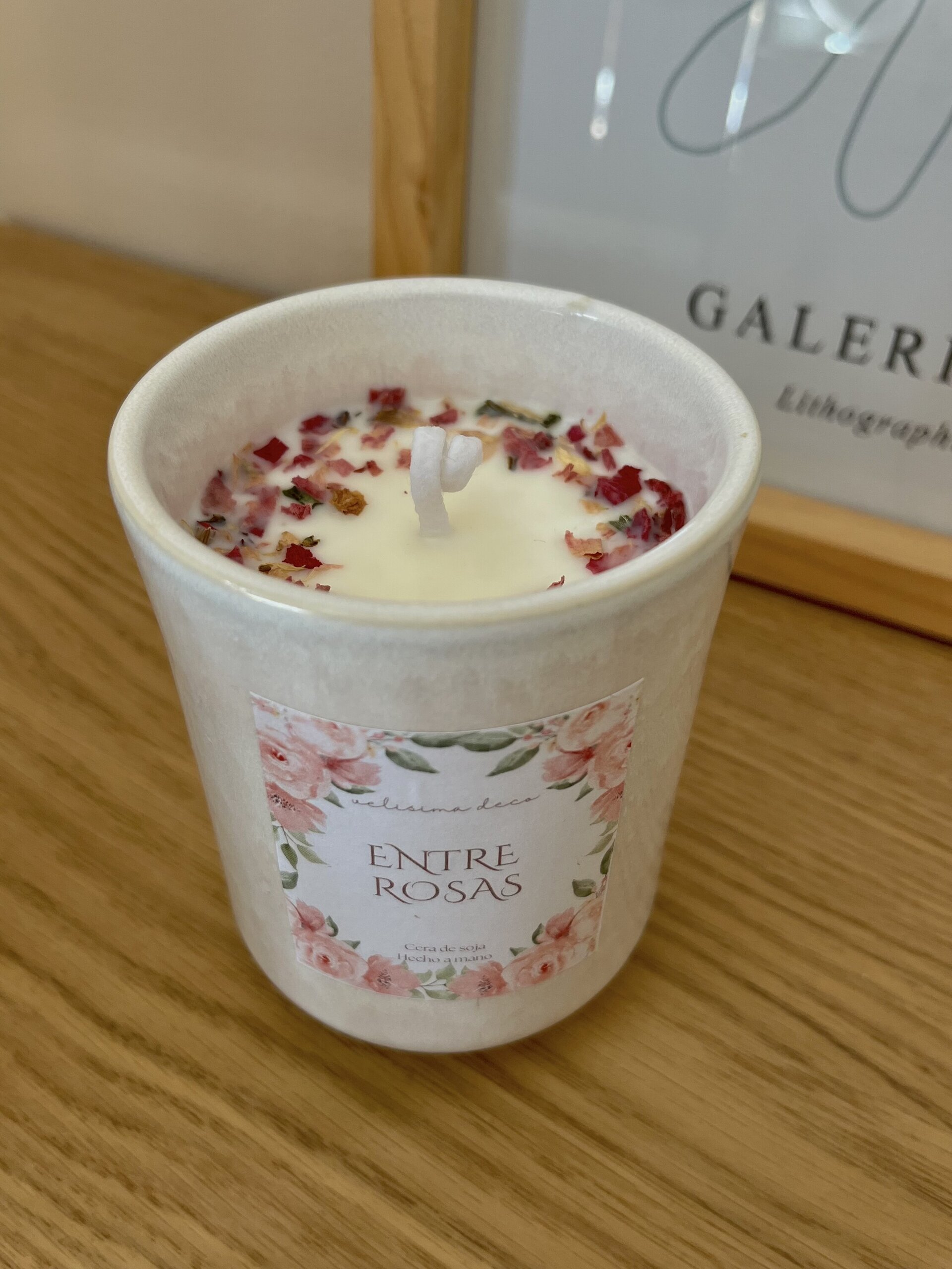 Vela aromática ENTRE ROSAS - 2