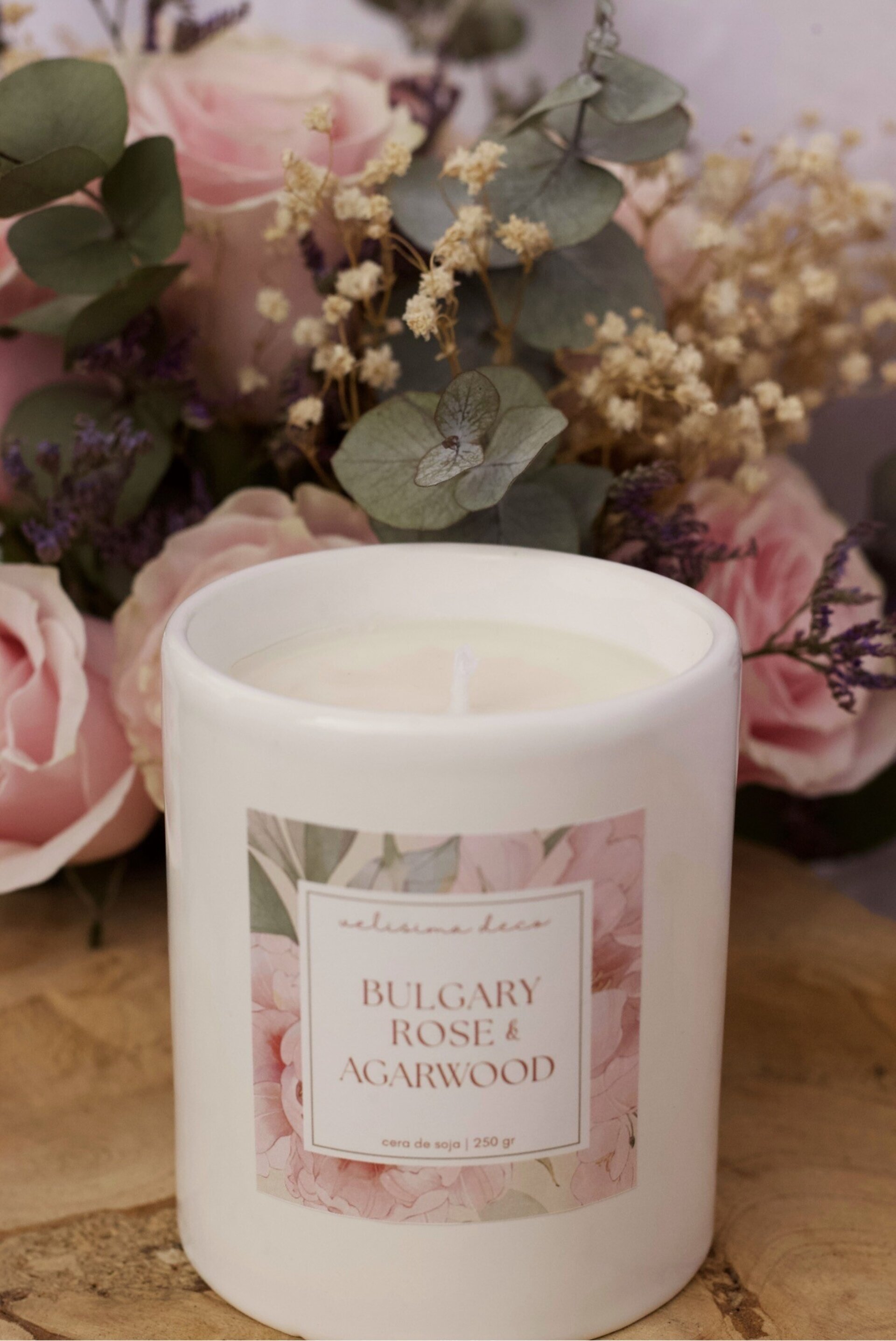Vela aromática BULGARY ROSE & AGARWOOD - 6