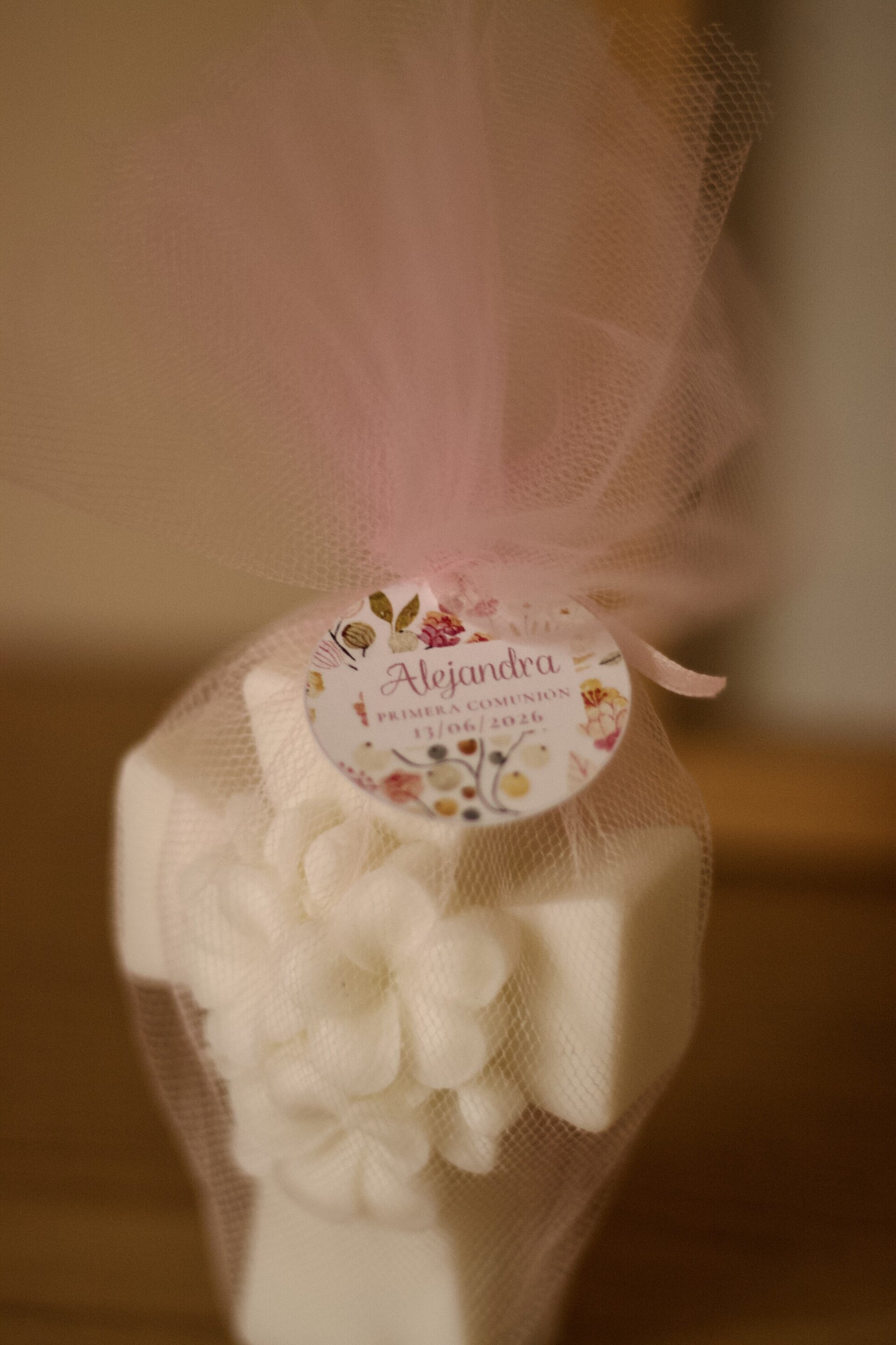 Vela CRUZ CON FLORES - 2