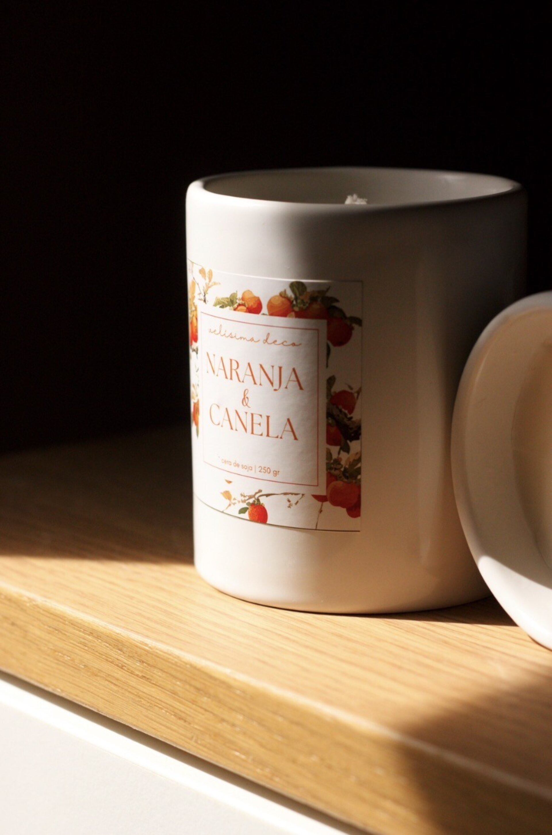 Vela aromática Naranja y Canela - 2