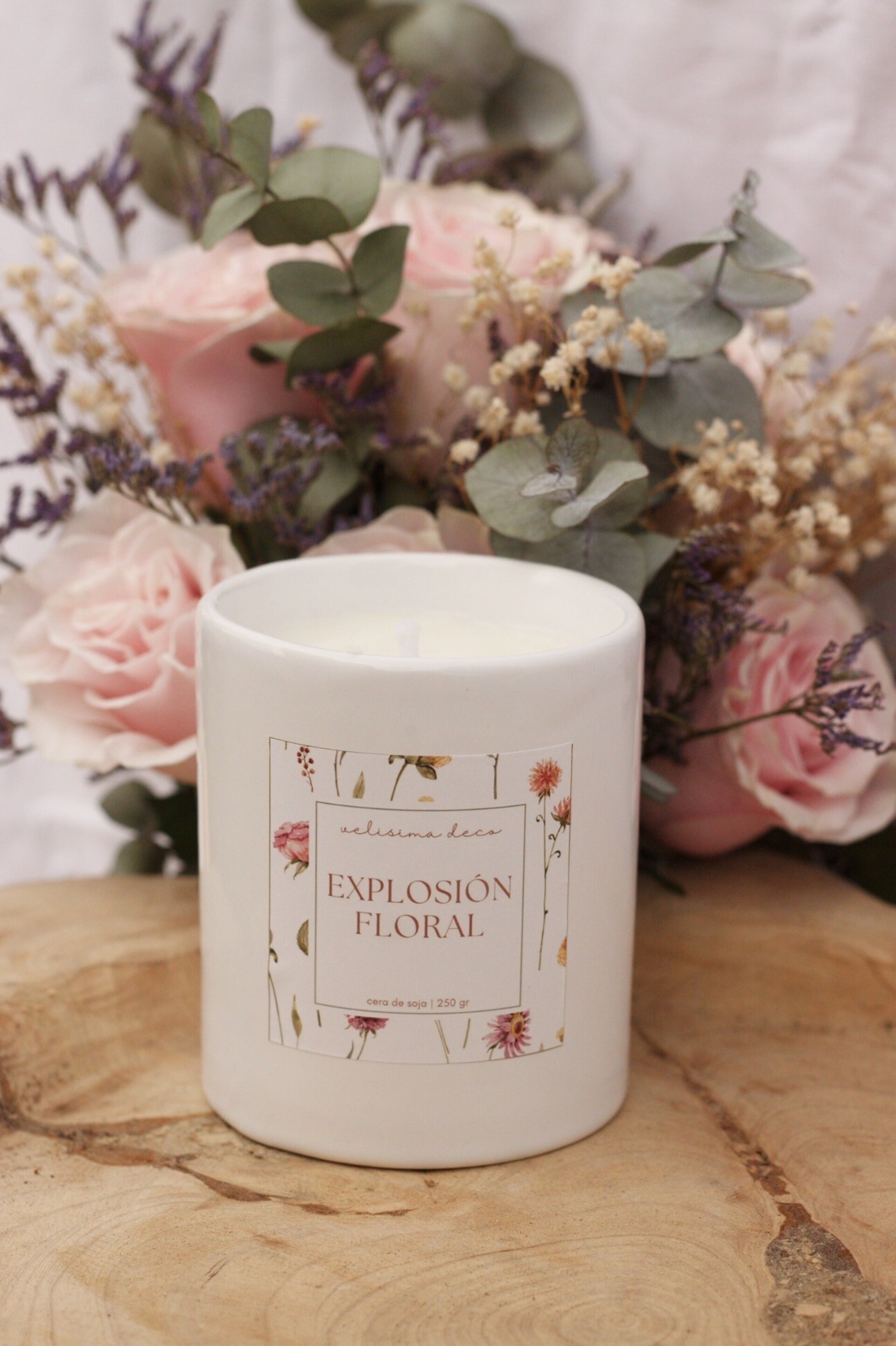 Vela aromática Explosión Floral - 4