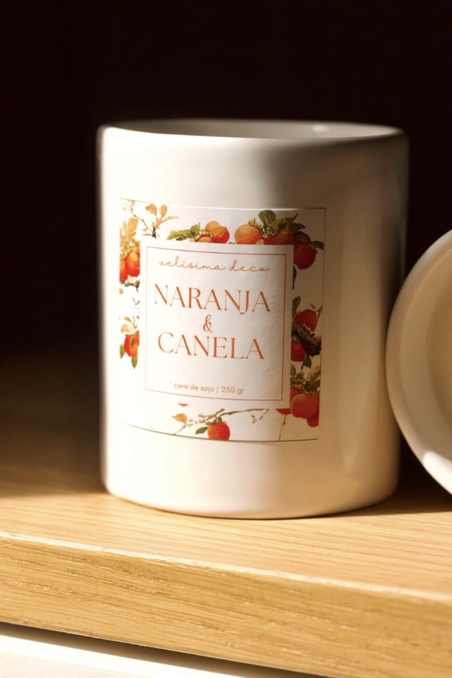 Vela aromática Naranja y Canela - 3