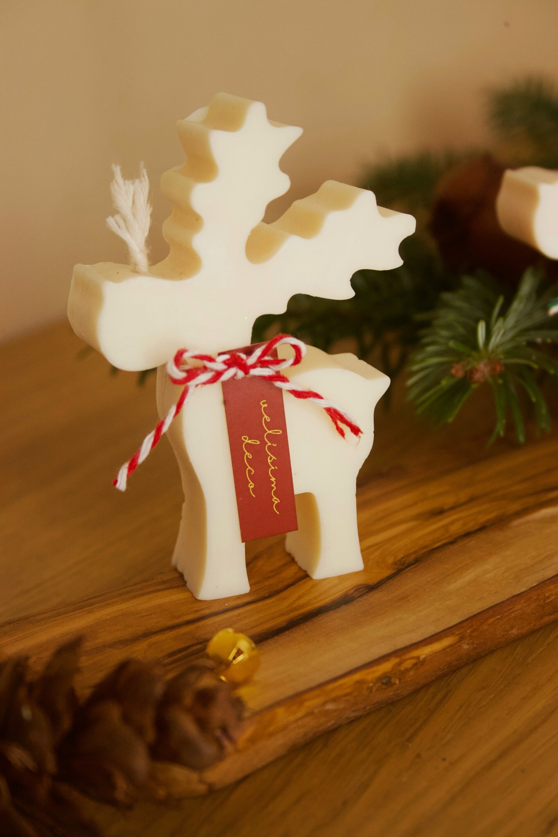 Vela de RENO NAVIDEÑO - 6