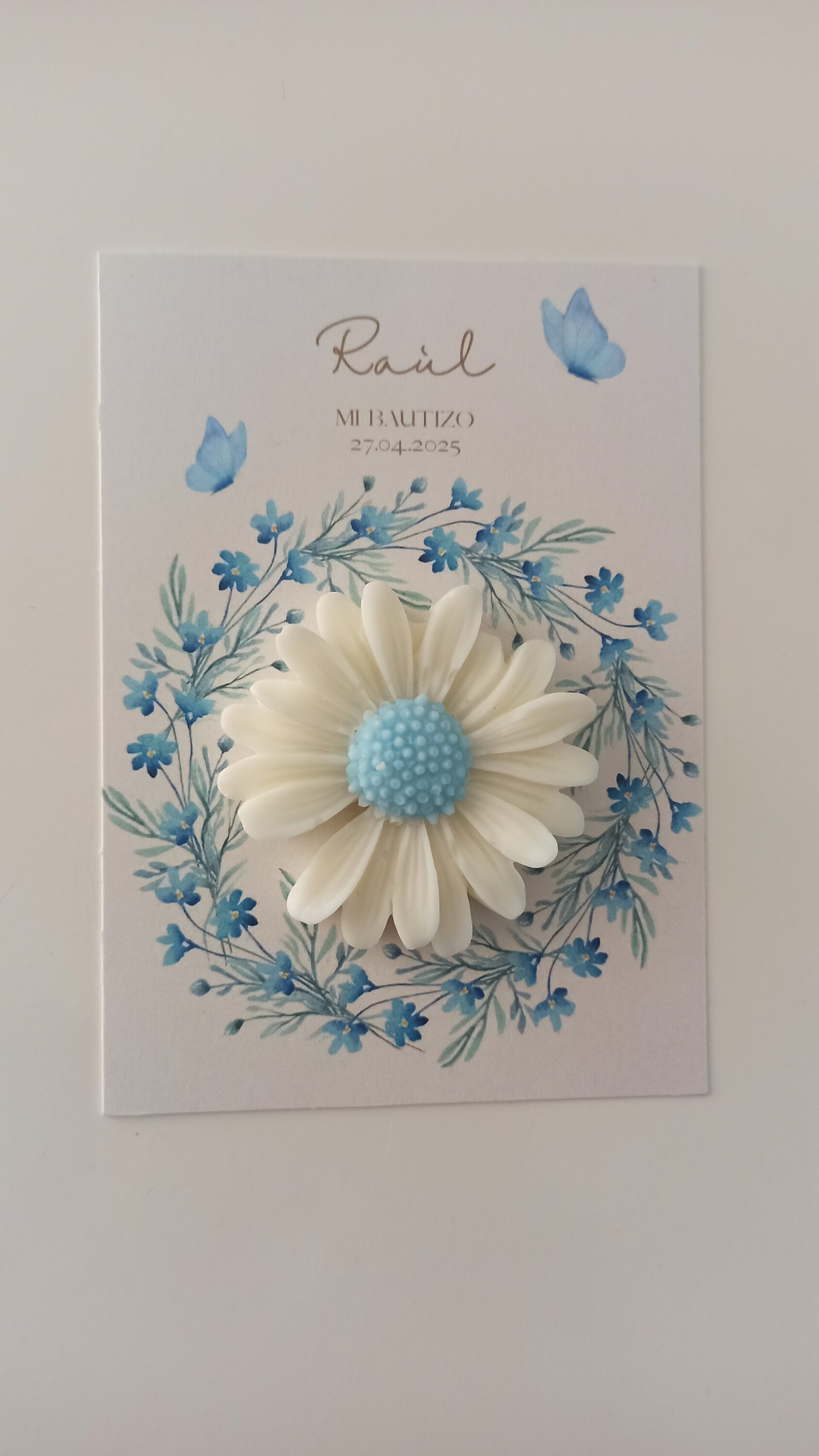 TARJETA VELA MARGARITA - 3