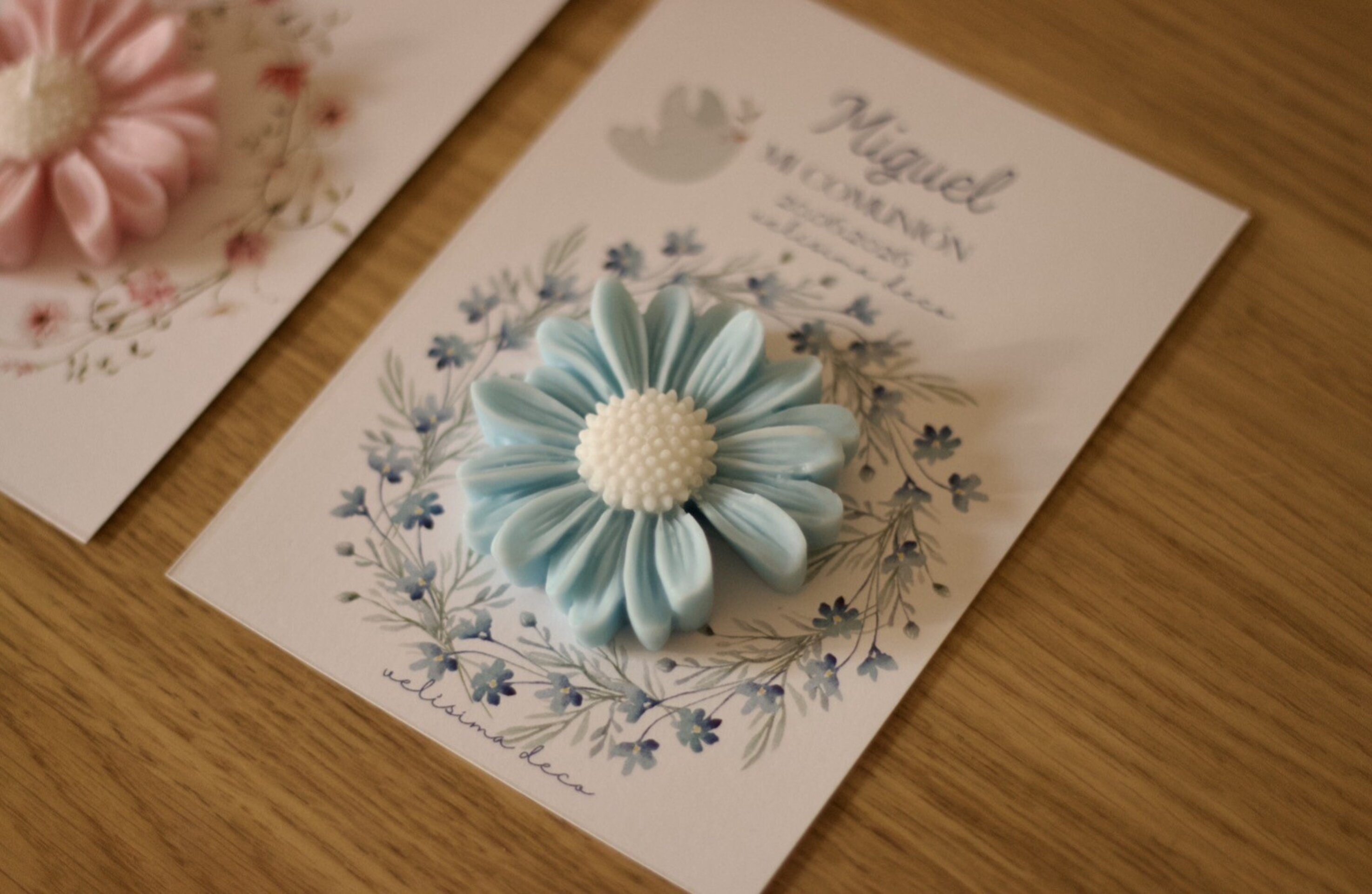 TARJETA VELA MARGARITA - 3