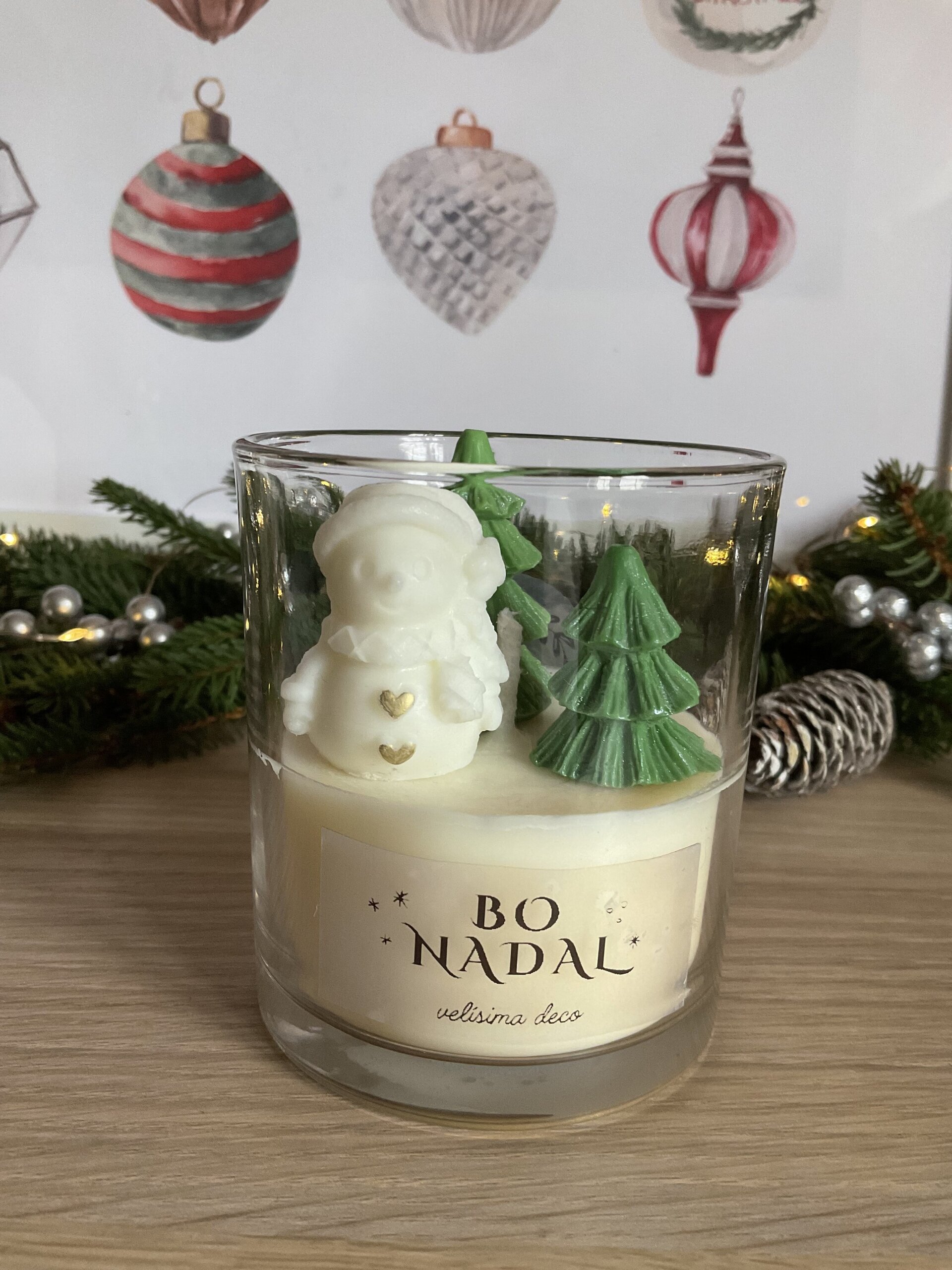 Vela BOSQUE DE NAVIDAD - 2