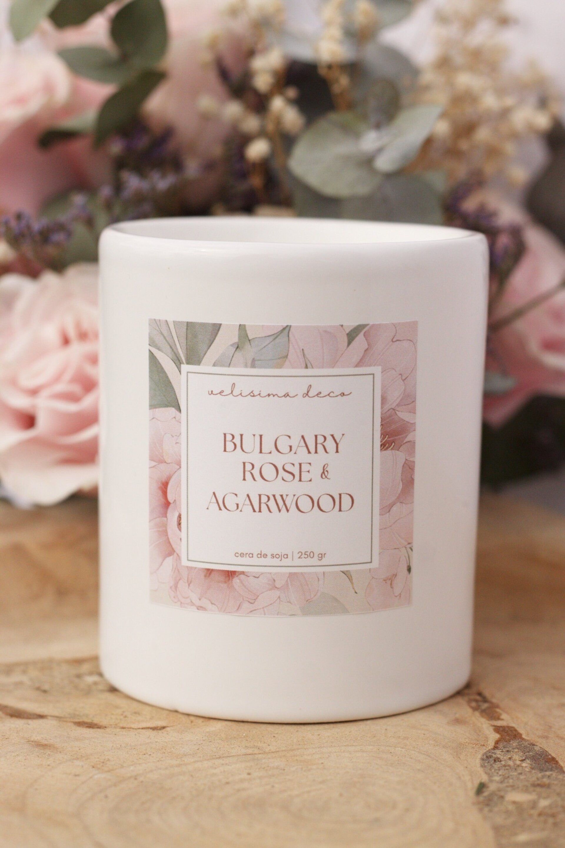 Vela aromática BULGARY ROSE & AGARWOOD - 5