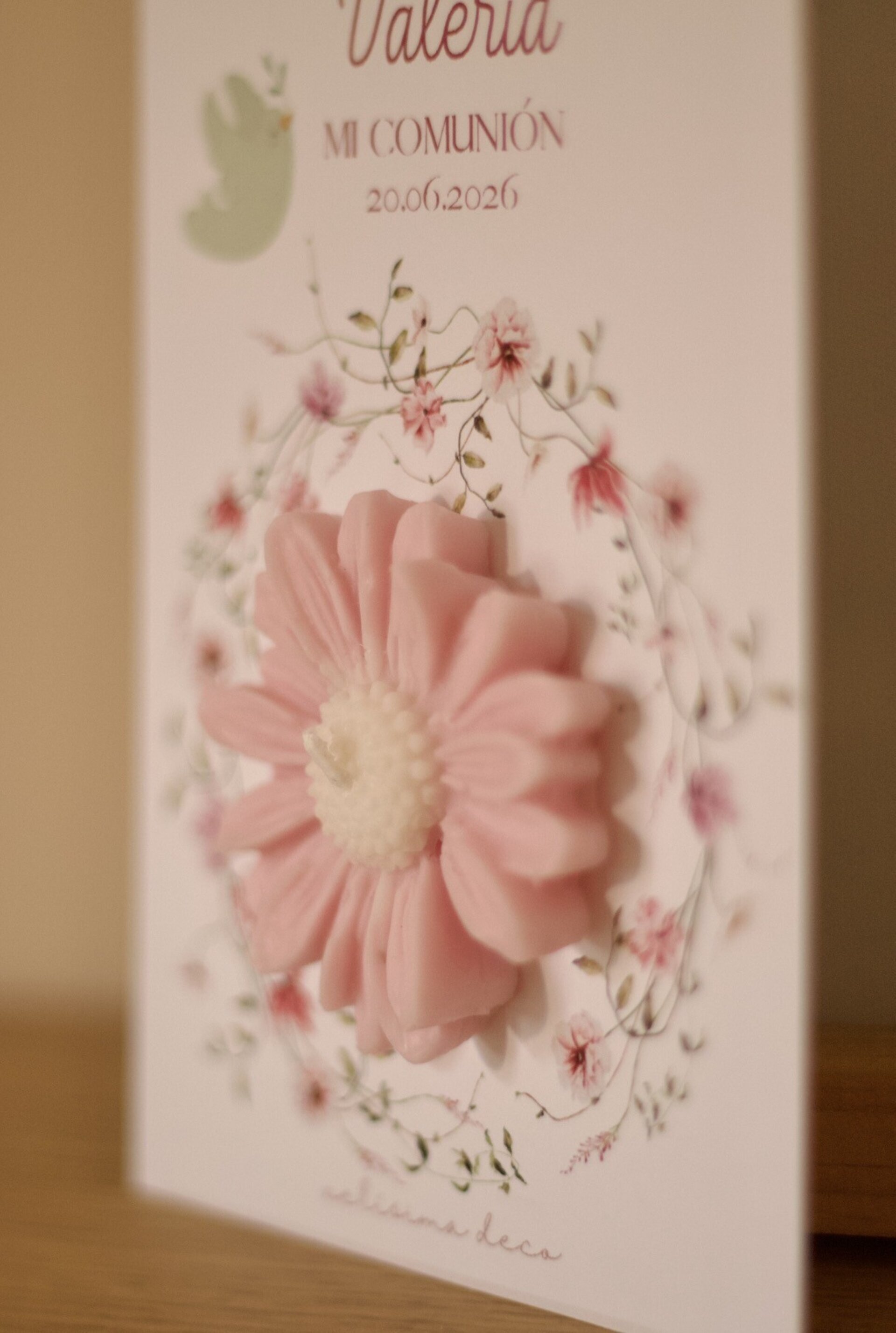 TARJETA VELA MARGARITA - 4